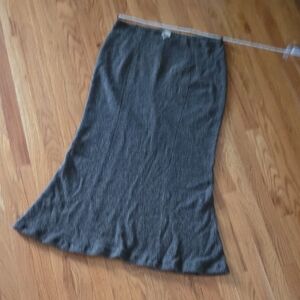 Elegant Gray Women's Skirt
